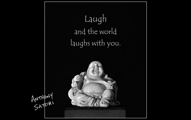 Laughing Buddha  |  Anthony Satori