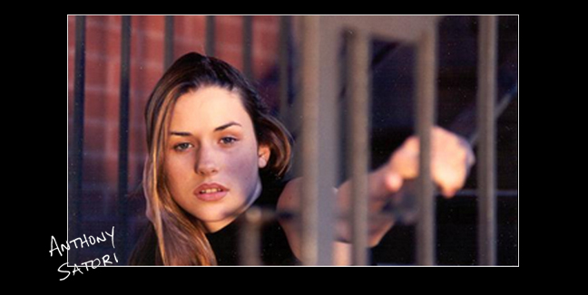 "Girl by a Fireside" | Anthony Satori